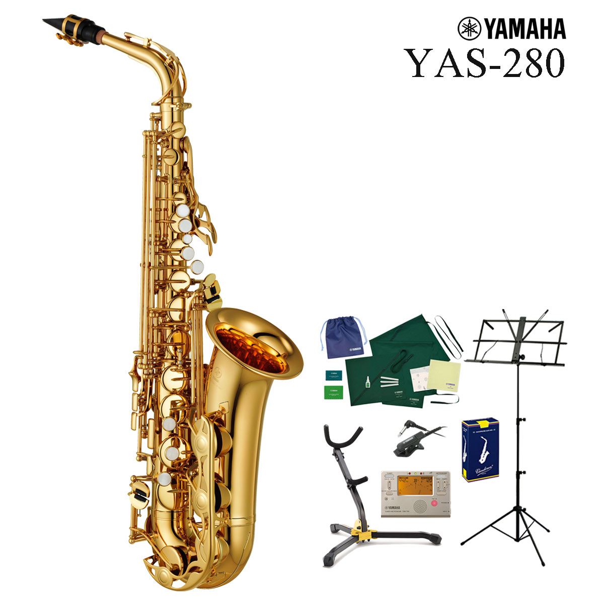 YAMAHA / YAS-280 アルトサックス スタンダードシリーズ《全部入り6大