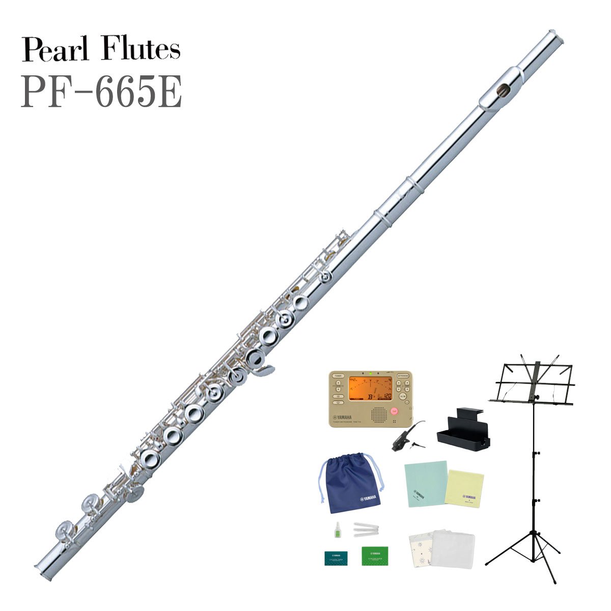 Pearl / PF-665E パール フルート PF665E ドルチェ PF665E 頭部管銀製