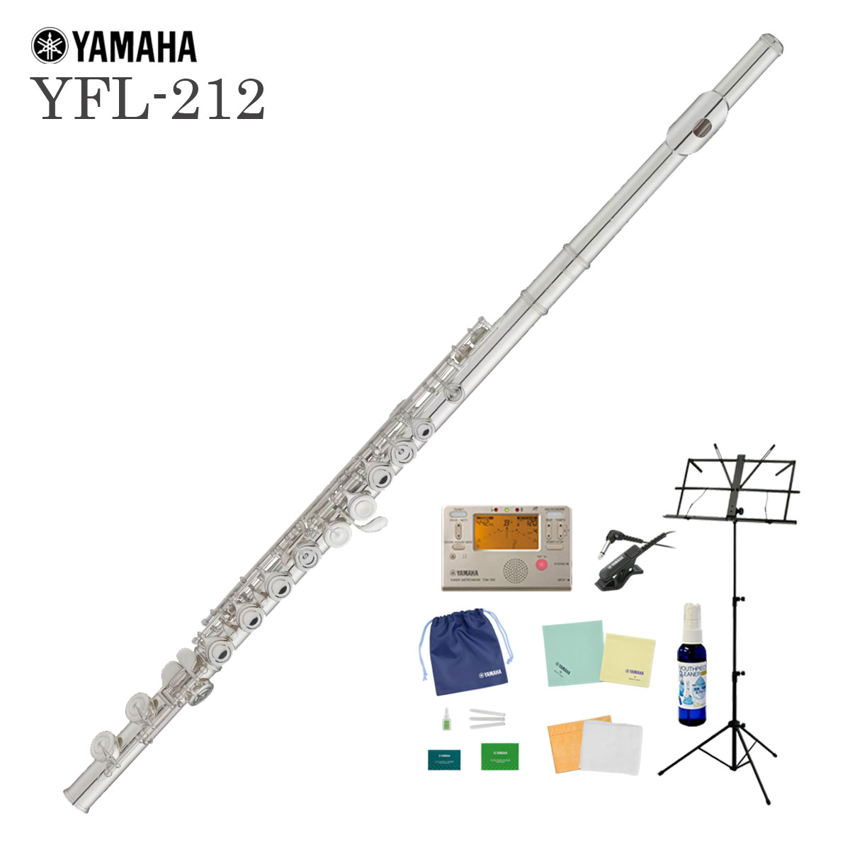 YAMAHA / YFL-212 ヤマハ スタンダード YFL212 Eメカ付き 初心者に