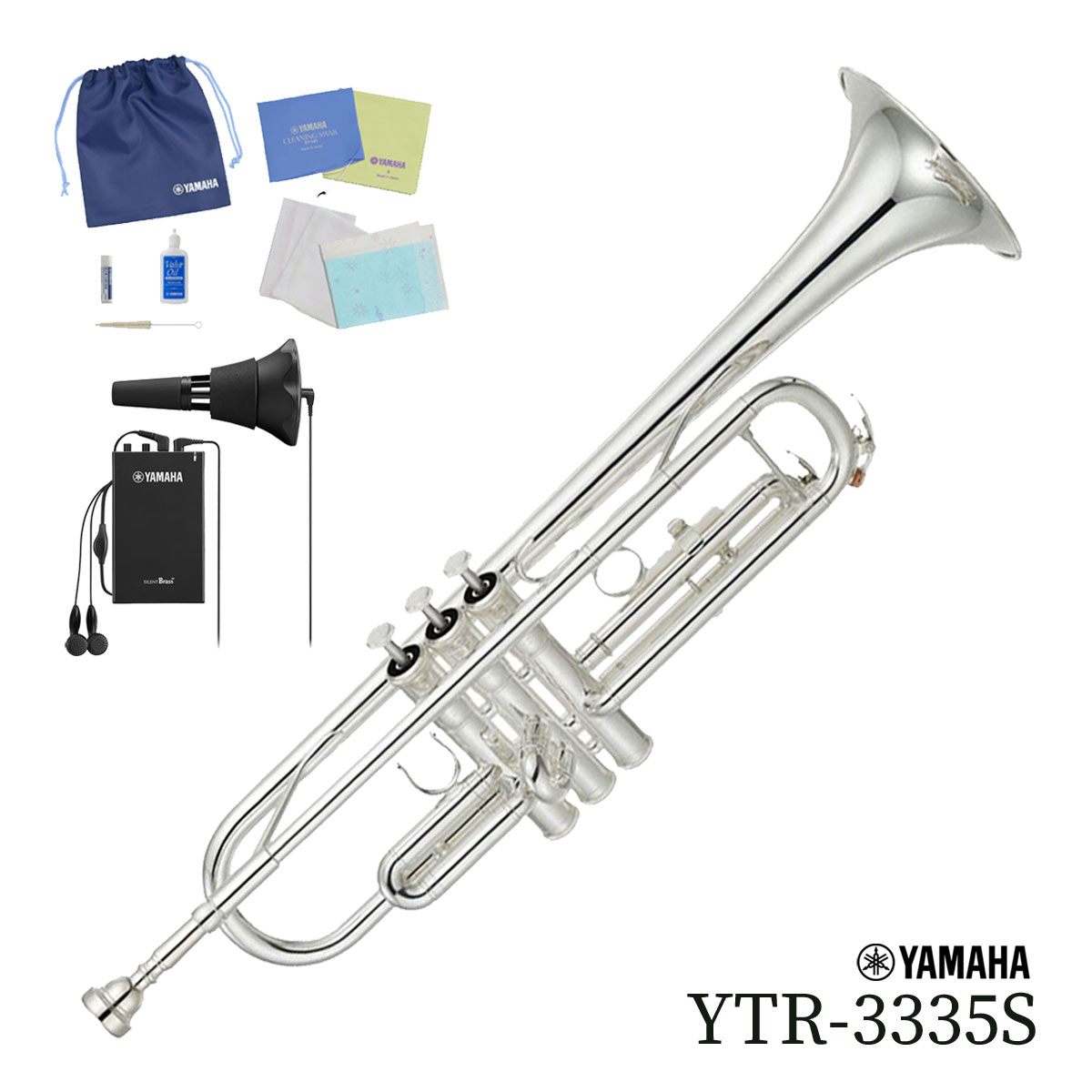 YAMAHA / YTR-3335S ヤマハ トランペット 銀メッキ仕上 《サイレント