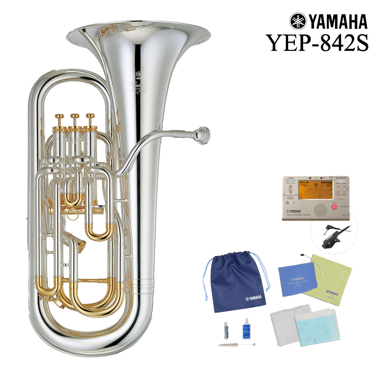 YAMAHA / YEP-842S ヤマハ ユーフォニアム シルバーメッキ カスタム