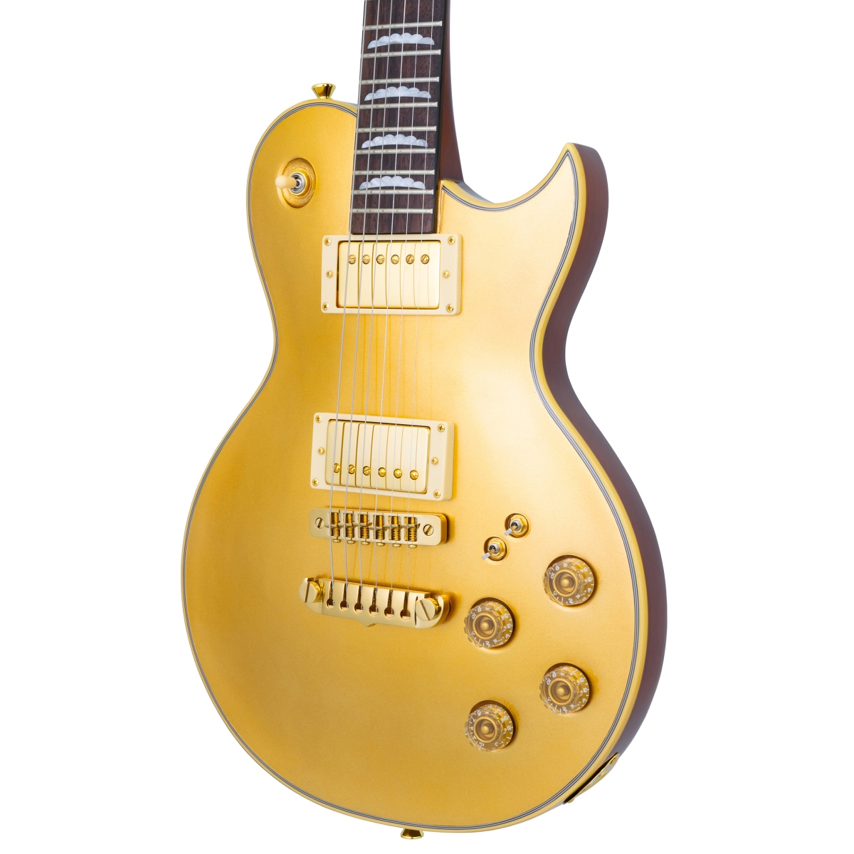 Aria pro II PE Gold Top limited アリア ARIA CUSTOM SHOPのAPIIブランドより、PEモデルの新製品が3機種