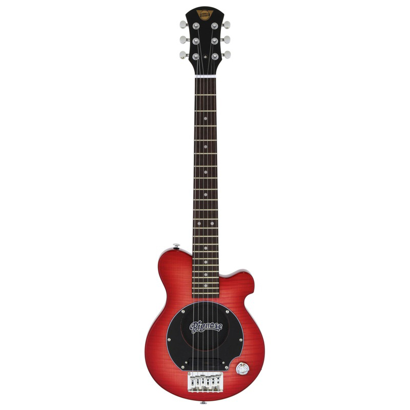 Pignose / PGG-200FM See-through Red アンプ内蔵 ミニエレキ