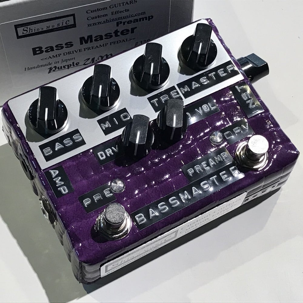 Shin's Music / BASS MASTER PREAMP Purple U.M.A Special