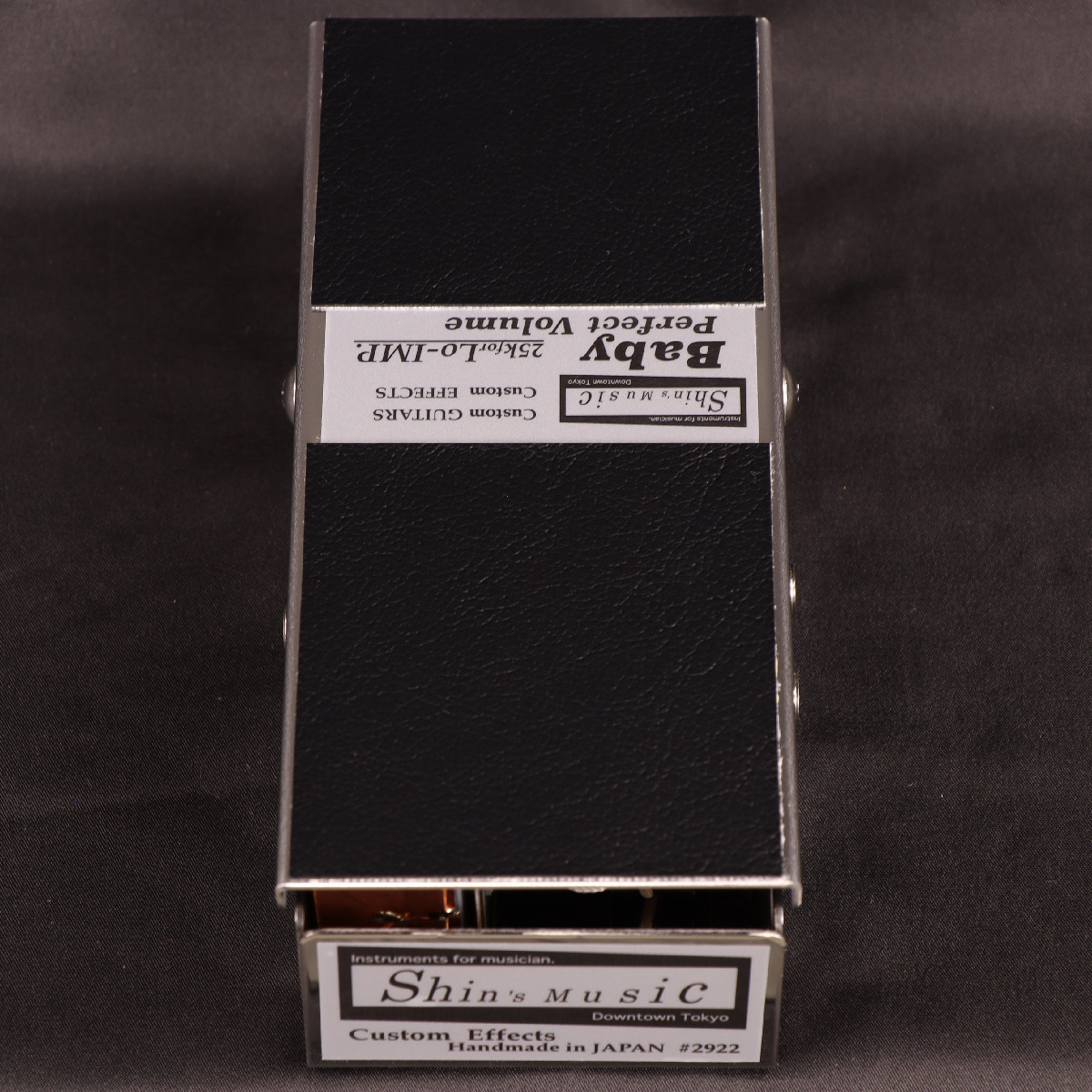 Shin's Music Baby Preamp Volume ボリュームペダル Shins Music Baby Perfect Volume Lo-IMP 25K ボリュームペダル