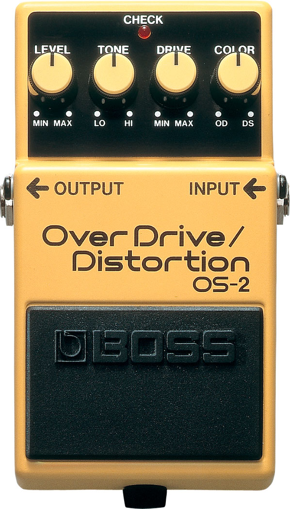 0922E BOSS OS-2  OVERDRIVE DISTORTION