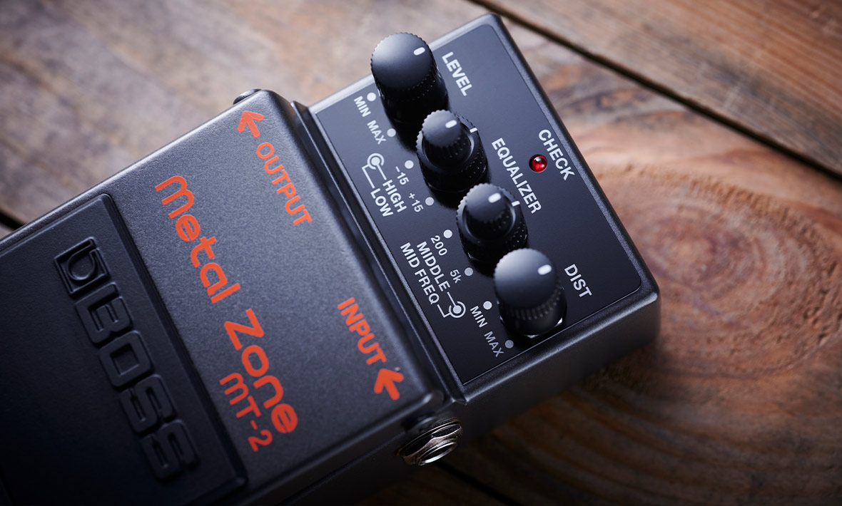 BOSS MT-2 l Zone ギターエフェクター BOSS - MT-2 | Metal Zone