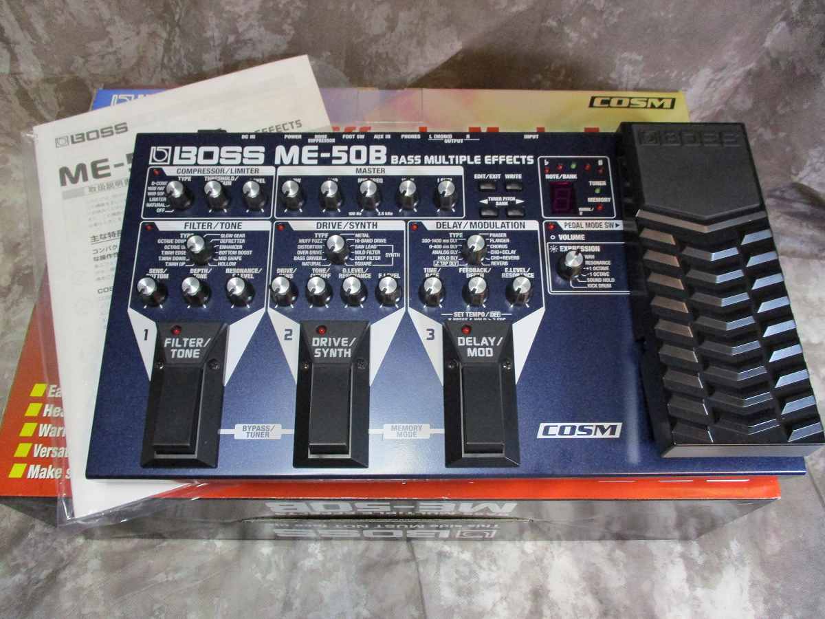 BOSS / ME-50B Bass Multiple Effects ベース マルチ エフェクター