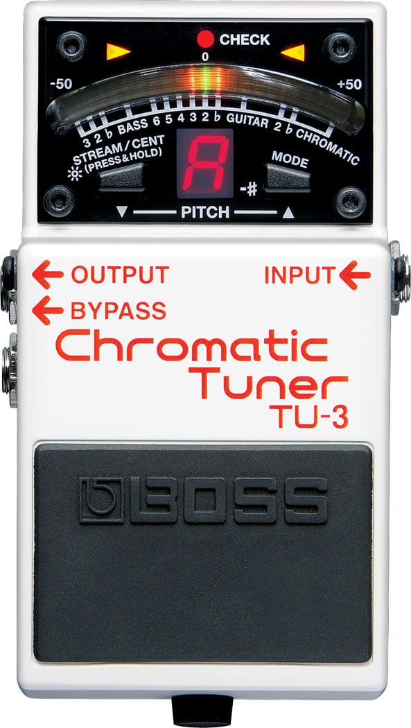 BOSS Chromatic Tuner TU-3W日本製