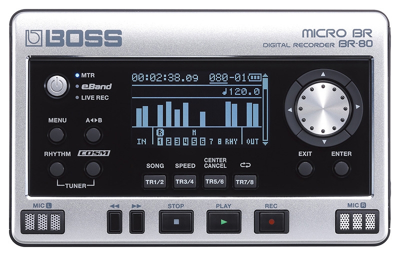 BOSS】ボス『デジタルレコーダー』MICRO BR BR-80 1週間保証