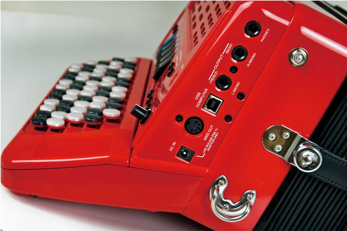 Roland ローランド FR-1XB RD ボタンアコーディオン FR-1XB RD