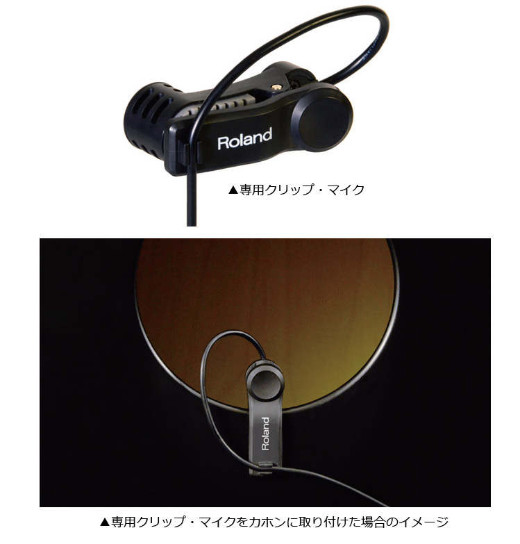 Roland EC-10M ELCajon Mic Processor カホン専用マイクプロセッサー