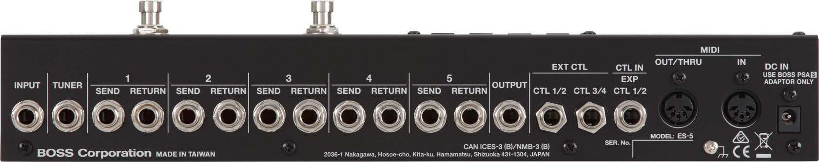 BOSS / ES-5 Effects Switching System 5ループスイッチャー
