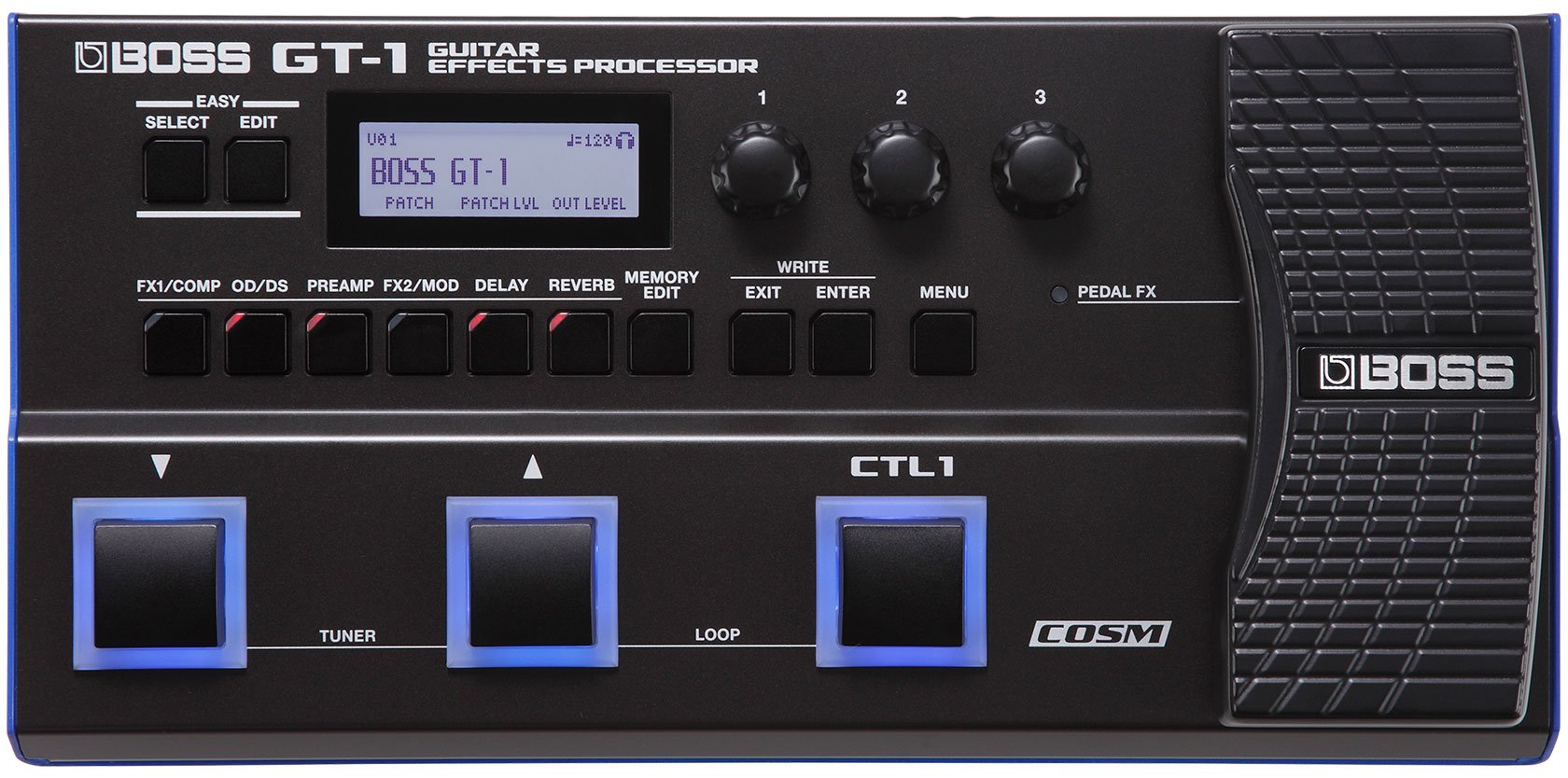 BOSS / GT-1 Guitar Effects Processorマルチエフェクター 初心者 ボス