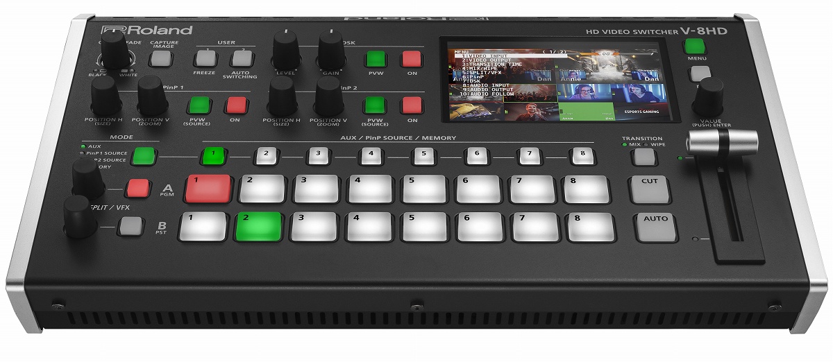 Roland(ローランド) V-8HD Version 2.0 HDビデオスイッチャー(V