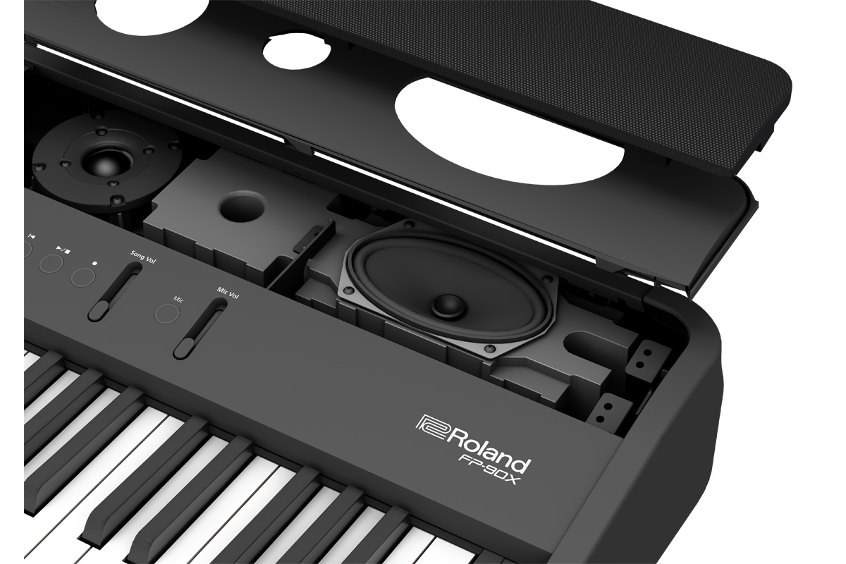 Roland ローランド FP-90X-BK ブラック スピーカー内蔵ポータブル・ピアノ イシバシ楽器