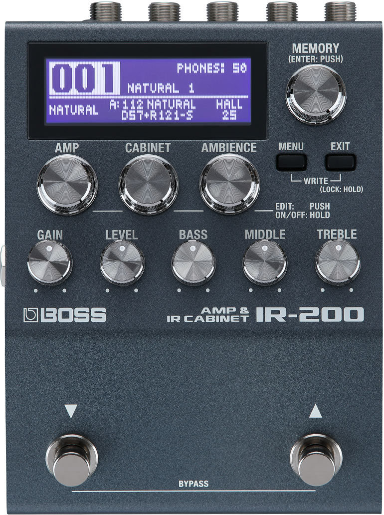BOSS / IR-200 AMP&CABINET PROCESSOR ボス ギター エフェクター
