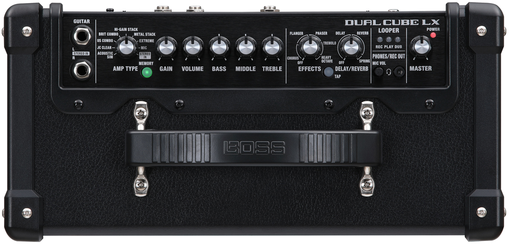 D-CUBE　ギターアンプ　Amplifier　DUAL　Guitar　BOSS　最大出力10W　LX　CUBE　ボス　LX　イシバシ楽器