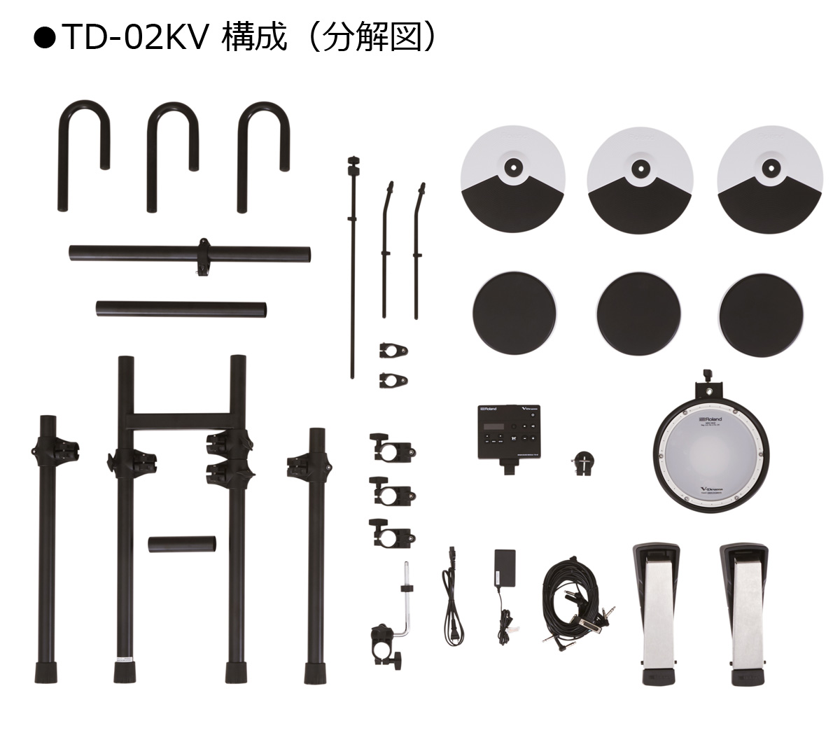 Roland / TD-02KV V-Drums 電子ドラムキット | イシバシ楽器