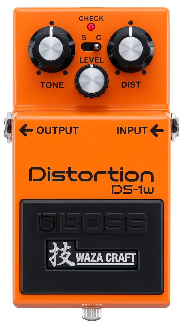 BOSS　CRAFT　ディストーション　技　DS-1W　ボス　イシバシ楽器　DS1W　WAZA　Distortion　日本製