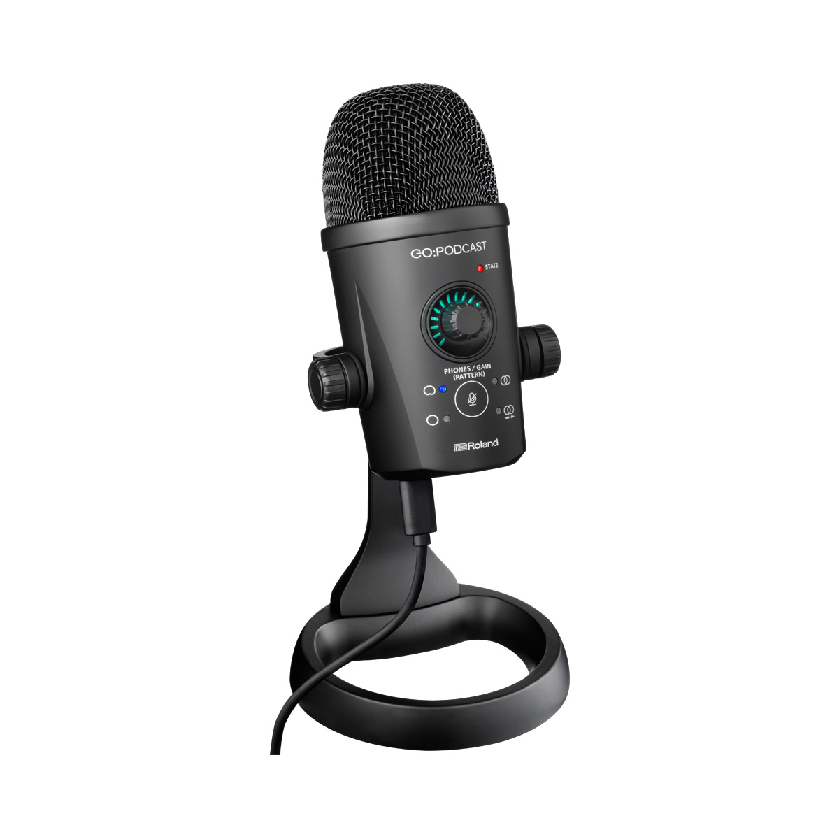 Roland ローランド / GO:PODCAST USB microphone for streamer《予約注文/5月25日発売予定》