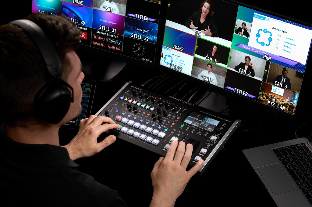 Roland ローランド / V-80HD DIRECT STREAMING VIDEO SWITCHER Roland ローランド / V-80HD DIRECT STREAMING VIDEO SWITCHER