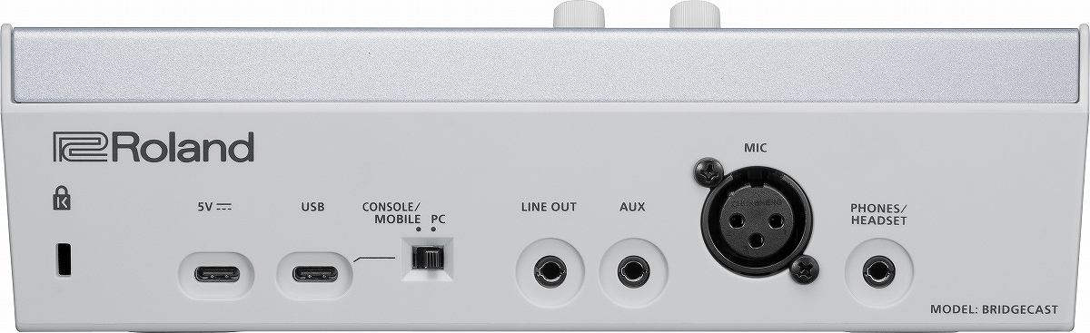 Roland ローランド / BRIDGE CAST ICE WHITE (BRC-WH