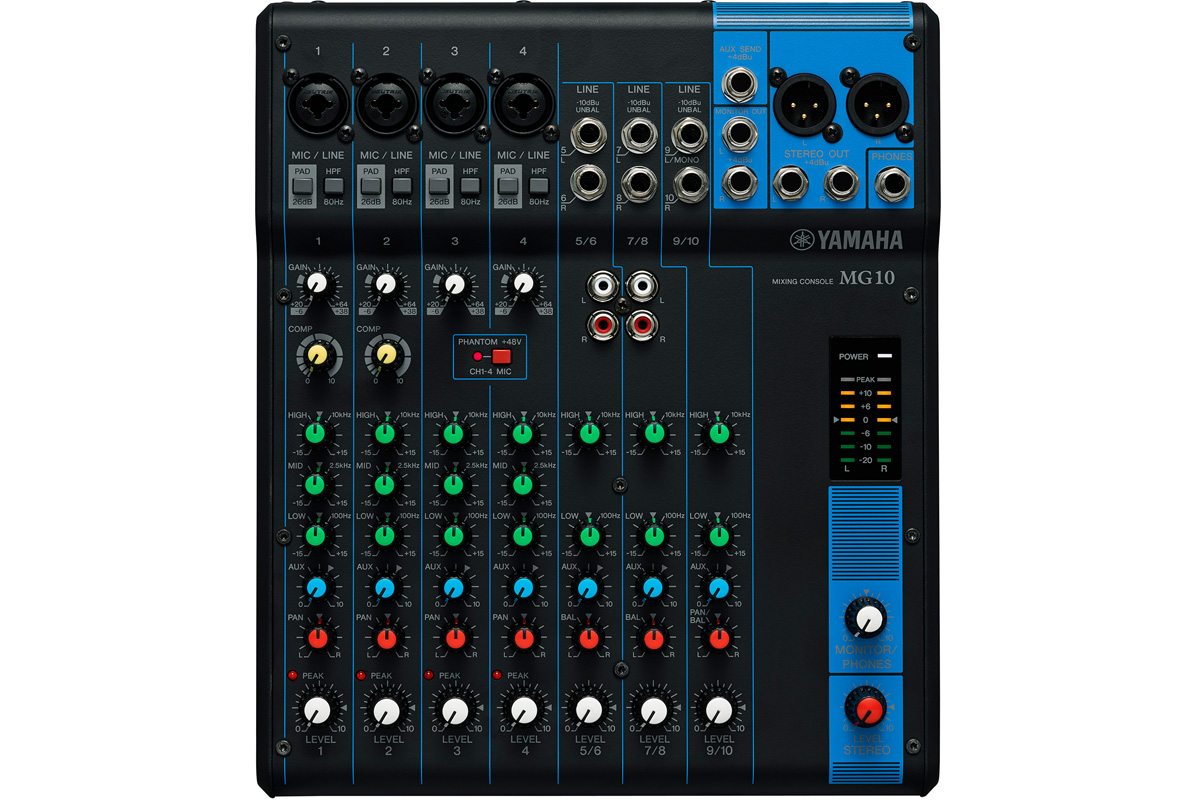 YAMAHA ヤマハ / MG10 PAミキサー(MG 10)(MG-10) | イシバシ楽器