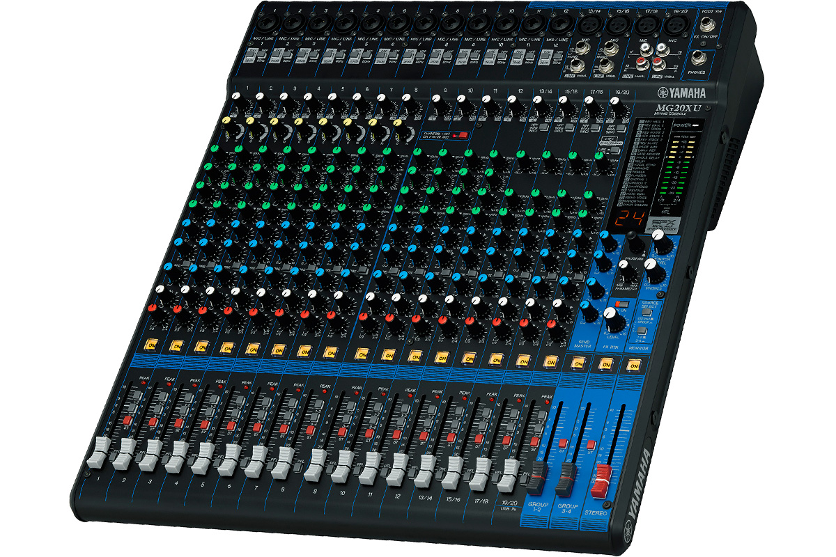 【美品】YAMAHA MG20XU PAミキサー YAMAHA ( ヤマハ ) MG20XU アナログミキサー 送料無料