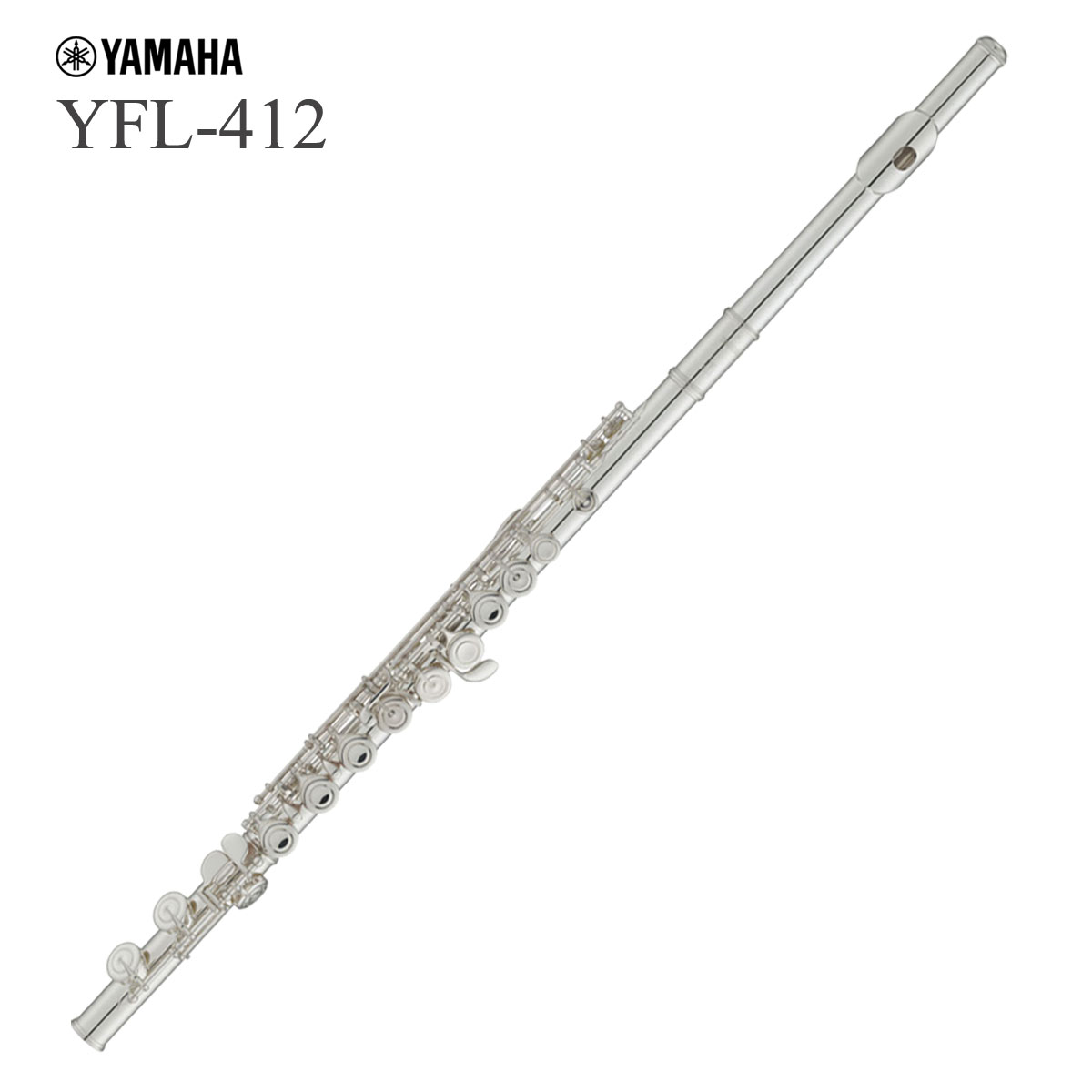 YAMAHA / YFL-412 ヤマハ フルート スタンダード Eメカ付 管体銀製