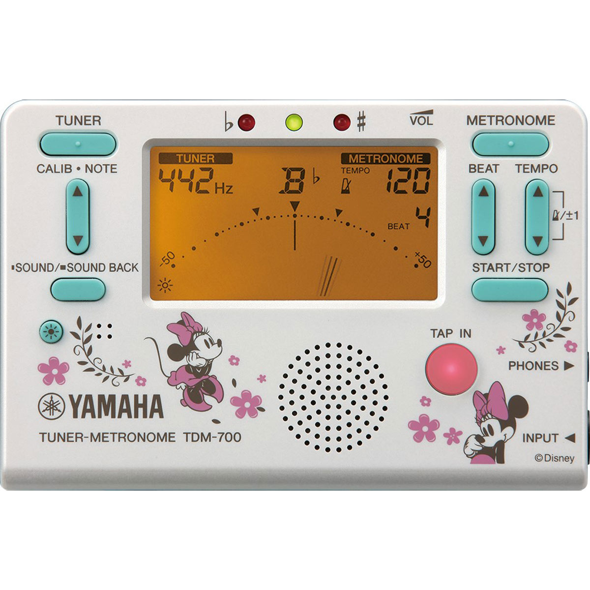 YAMAHA / TDM-700DMN4 ヤマハ Disney チューナーメトロノーム ミニーマウス 《数量限定品》