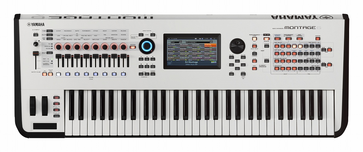 WEB限定カラー YAMAHA MONTAGE ヤマハ WH MONTAGE7 8 WH