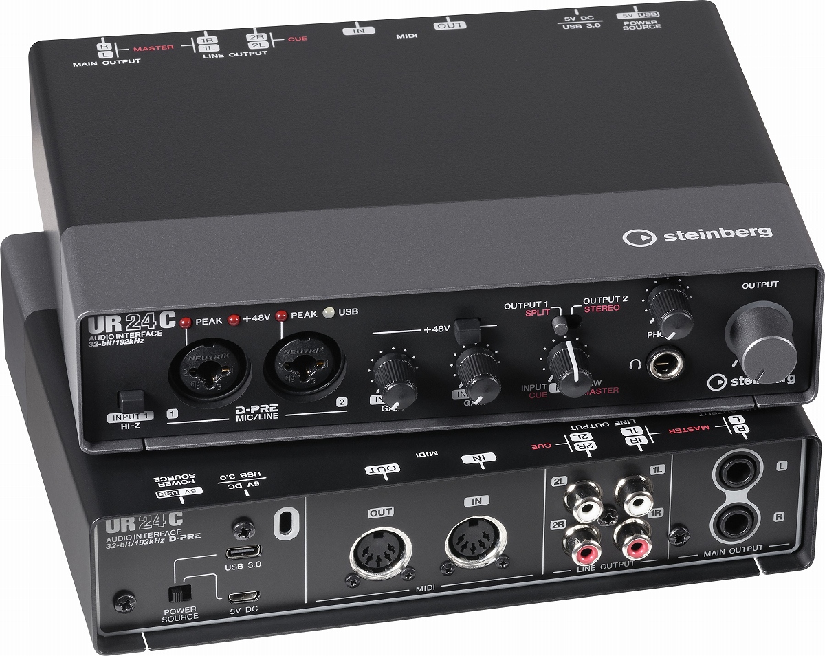STEINBERG ( スタインバーグ ) / UR24C オーディオインター Steinberg UR24C | USB 3.0 対応 2IN 4OUT オーディオ