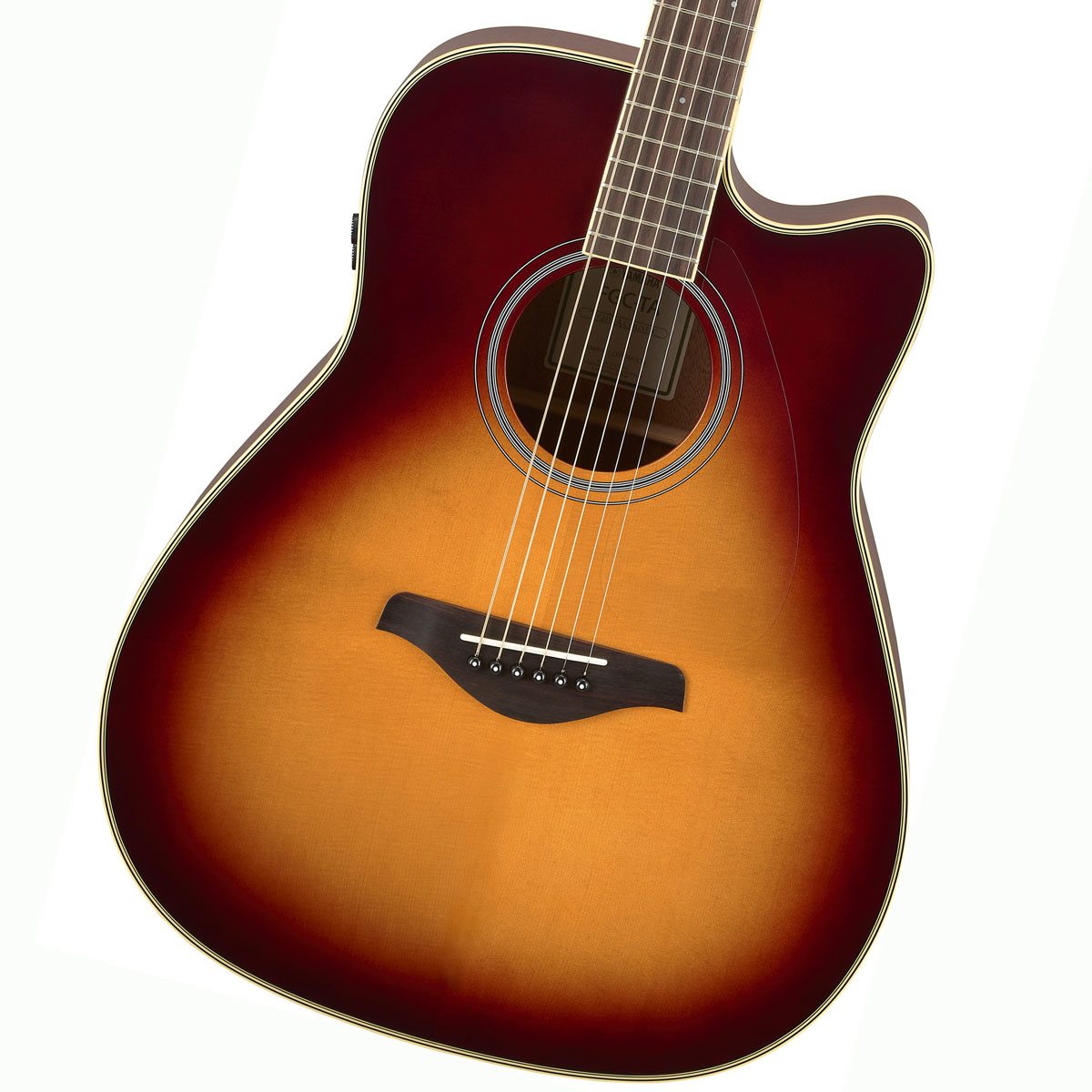 FGC-TA　エレアコギター-　BS　トランスアコースティックギター　ヤマハ　YAMAHA