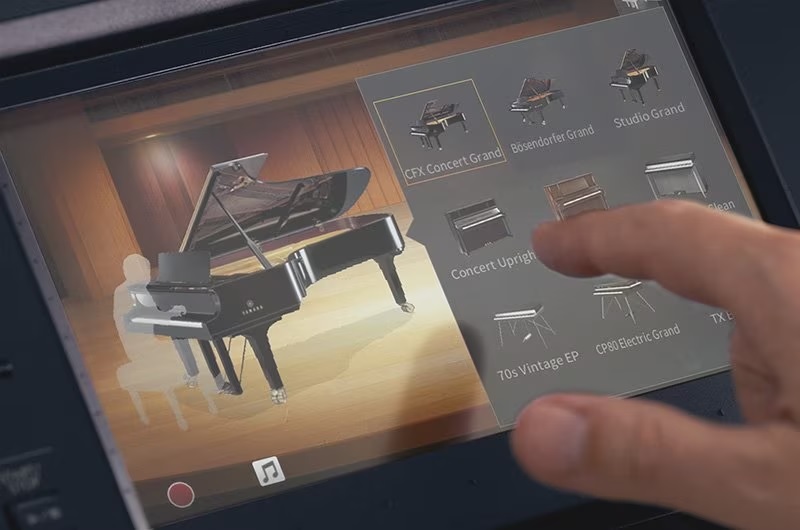 全国組立設置無料)YAMAHA / CVP-909PE 黒鏡面艶出し 電子ピアノ