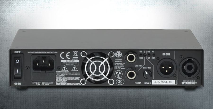 Warwick LWA 500 ベースアンプ Warwick LWA500 500 Watt Light Weight Bass Amplifier Head LWA