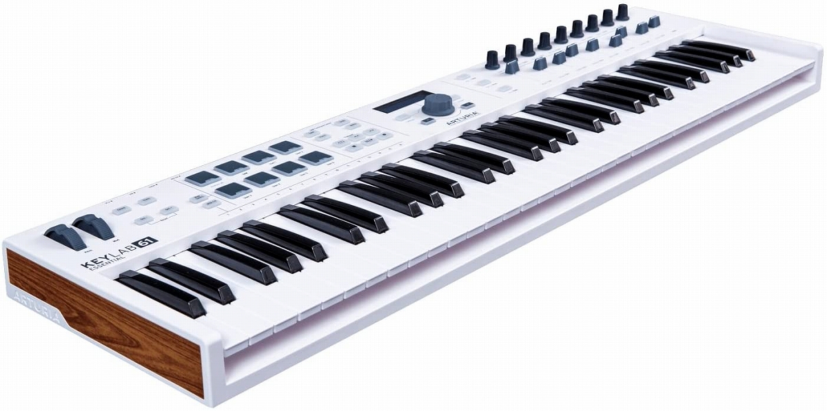 midiキーボード keylab essential 61 KeyLab Essential 61 MIDI Controller - White