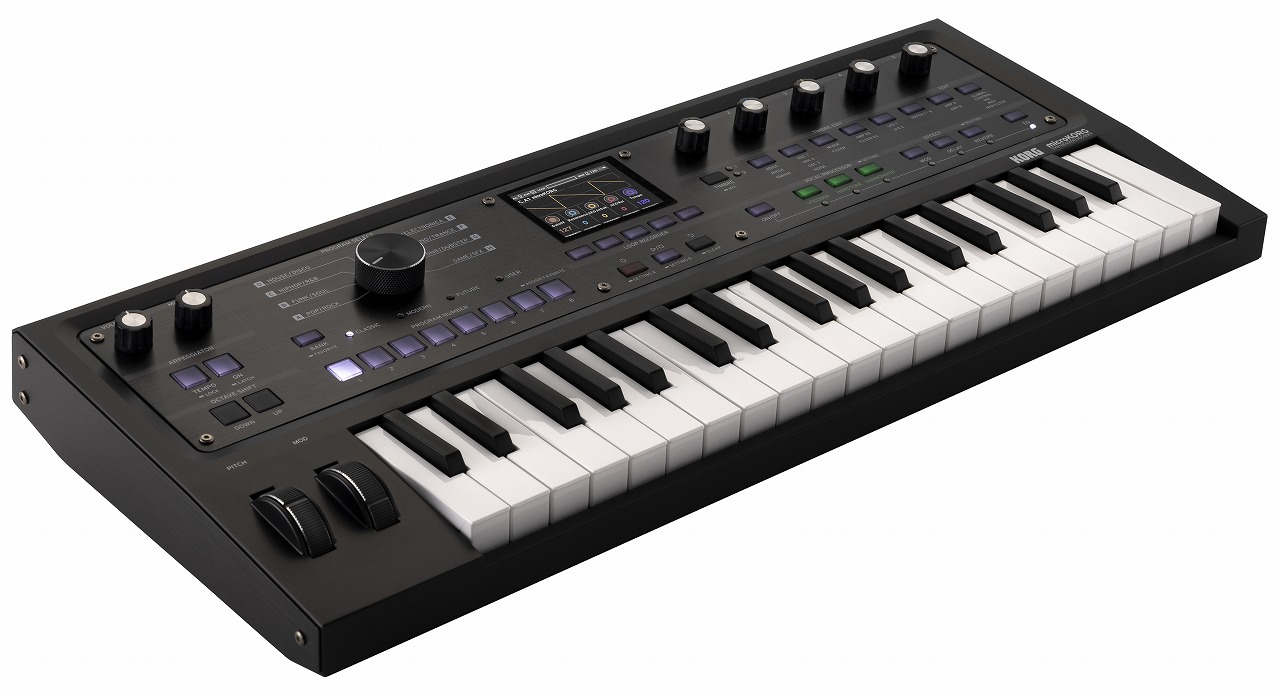 【値下げ！限定カラー・美品】KORG microKORG2 MBK 数量限定品] KORG microKORG2 37鍵盤 MBK (メタリックブラック