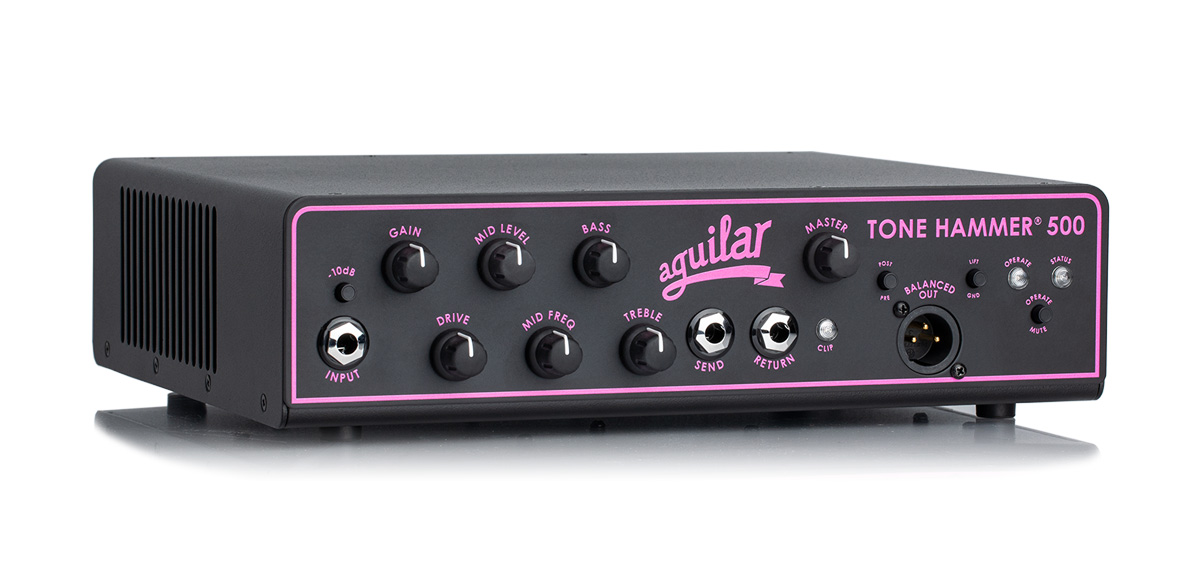 aguilar / TONE HAMMER 500 BCAM Breast Cancer Awareness Edition 500W  ベースアンプヘッド 《予約注文/3月22日発売》