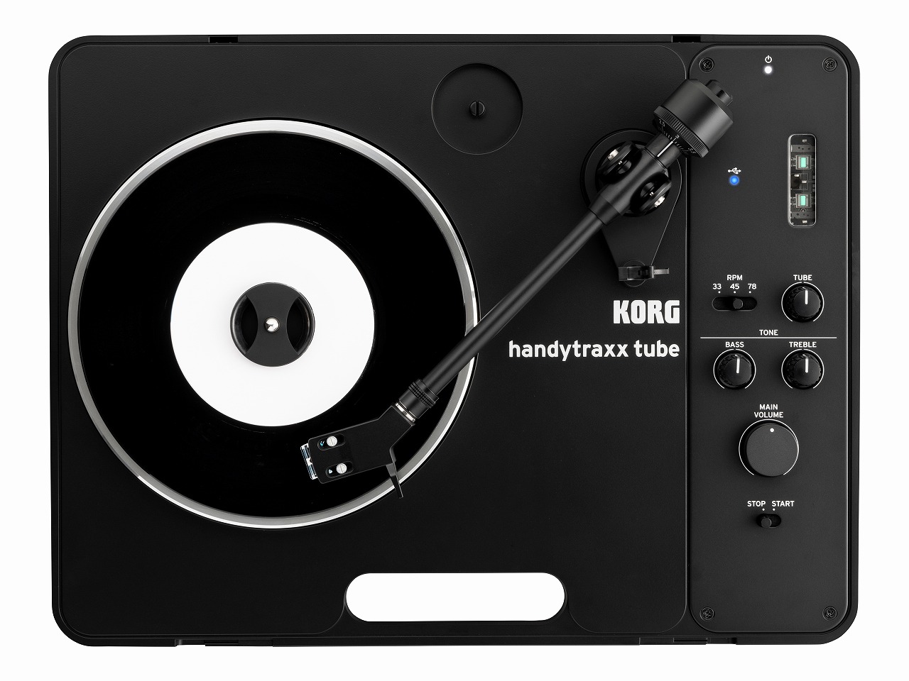 KORG コルグ / handytraxx tube ポータブル・レコードプレーヤー