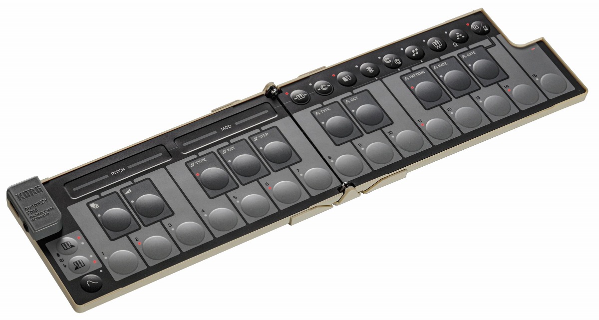 KORG / nanoKEY Fold SB (Sand Beige) FOLDABLE MIDI KEYBOARD