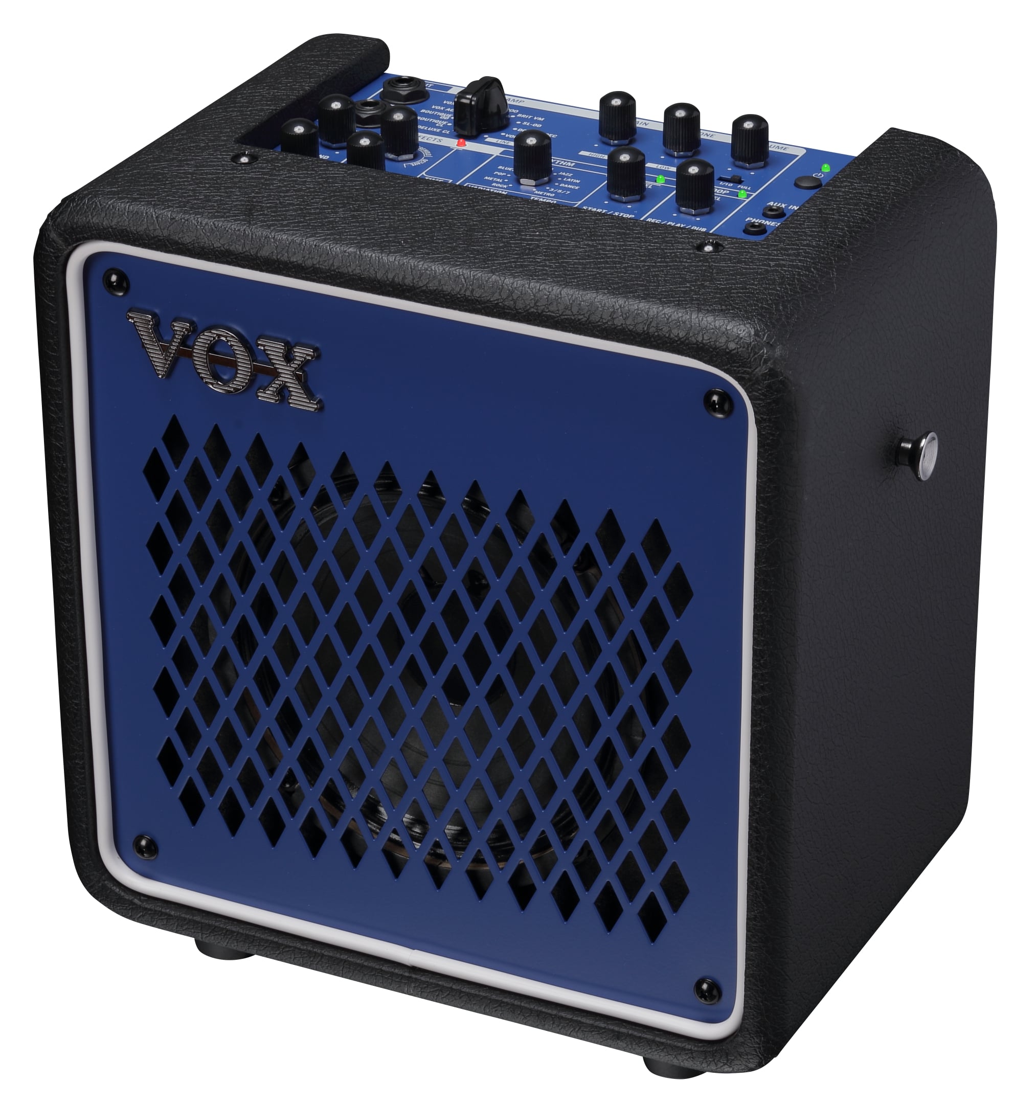 10W出力　ギターアンプ　BL　Iron　イシバシ楽器　Blue【限定カラー】ボックス　小型アンプ　VOX　VMG-10