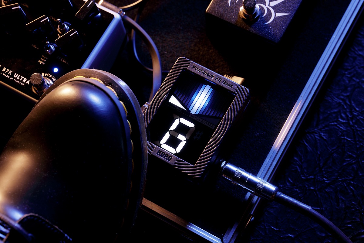 KORG Pitchblack XS Bass チューナー Pitchblack XS Bass - CHROMATIC PEDAL TUNER | KORG (USA)