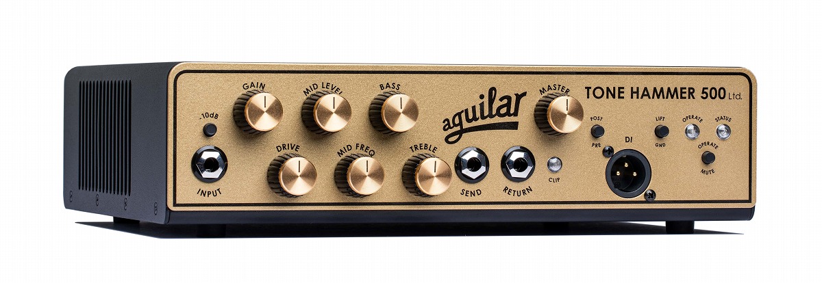 Aguilar / Tone Hammer 500 Limited Edition Glory Gold【数量限定モデル】アギュラー ベースアンプ  ヘッド