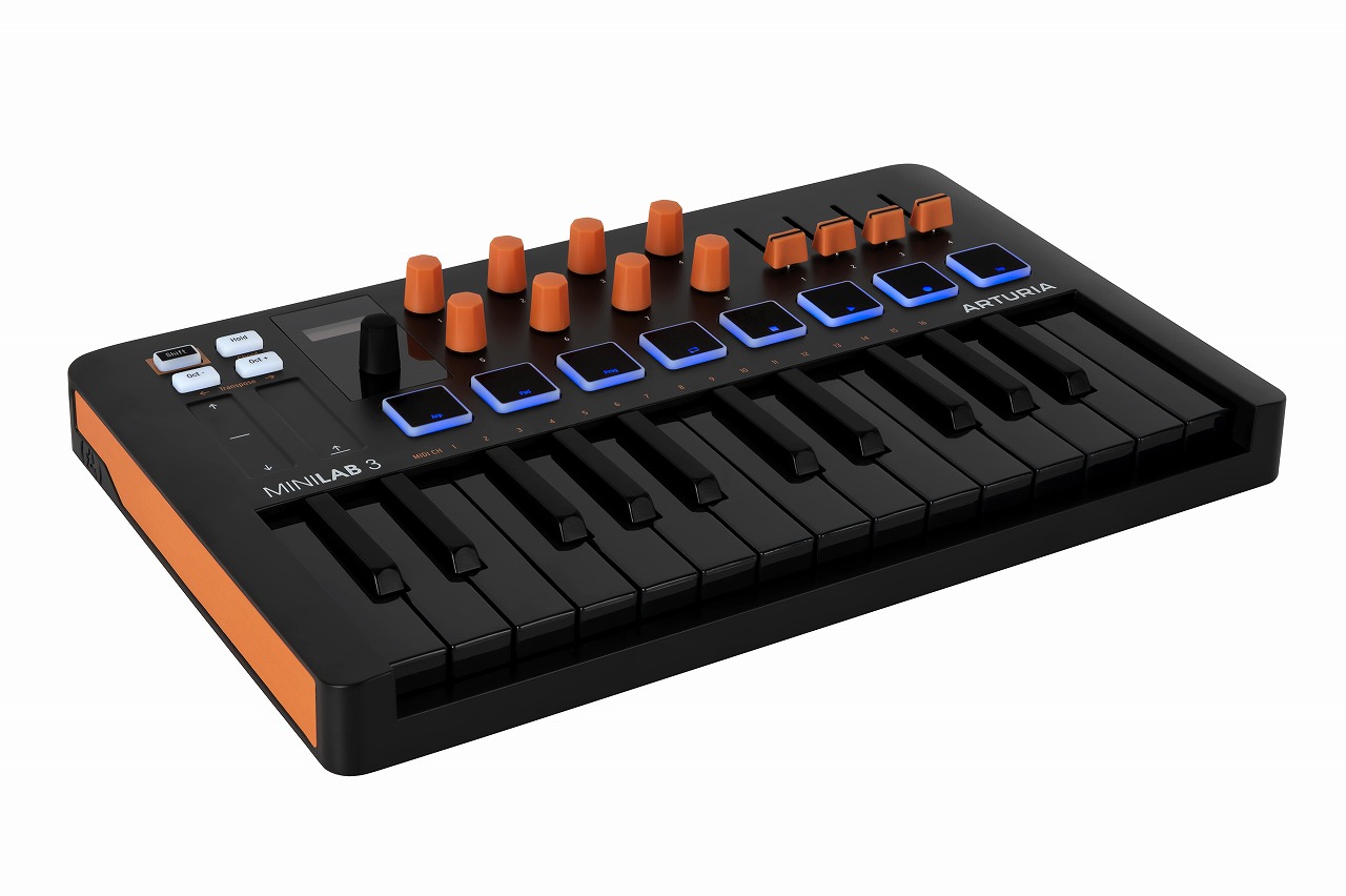 Arturia アートリア / MiniLab 3 ORANGE MIDIキーボード＆パッド