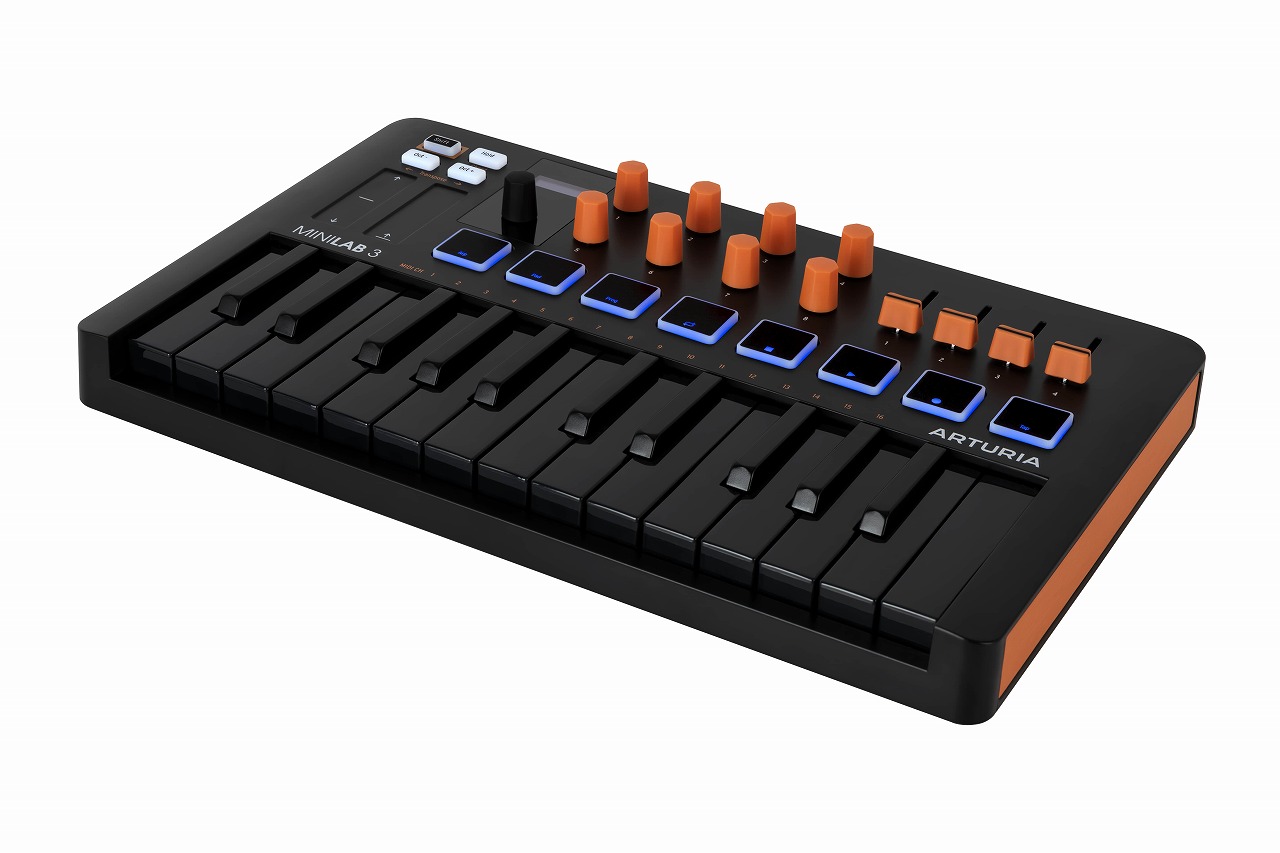 Arturia MiniLab MkⅡ　MIDIキーボード　25鍵 Amazon | Arturia アートリア - 25鍵 リバース鍵盤 MIDI