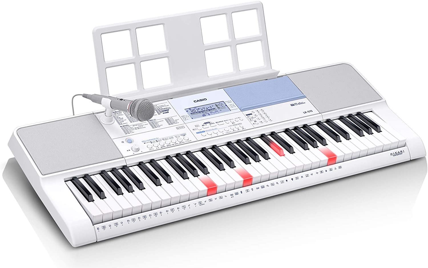 CASIO キーボード Casiotone 光ナビゲーションキーボード LK-515