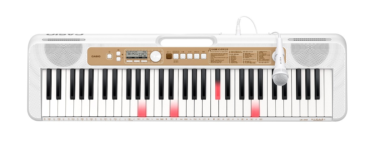 夏セール！7/31までお値下げ！光ナビゲーションキーボード　カシオLK211 CASIO カシオ / LK-340 Casiotone光ナビゲーション キーボード