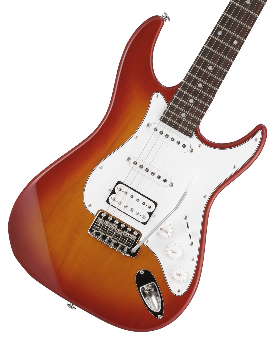 Greco / WS-STD SSH Cherry Burst (CBS) Rosewood Fingerboard