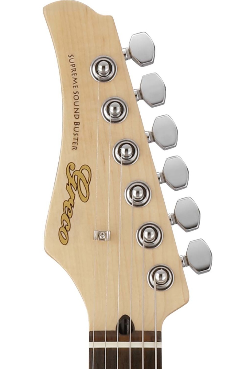Greco / WST-STD/LH Matt White (MWH) Rosewood Fingerboard